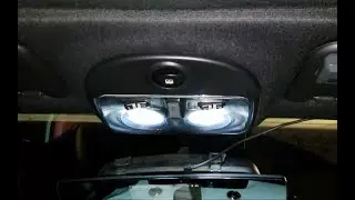 Fiat 500 LED Interior Lights - How To Install on models with sunroof