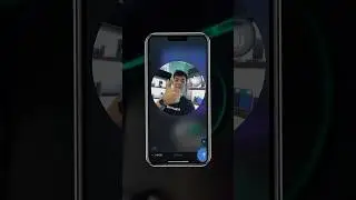 Telegram video circle effects | iOS 17 #iPhoneFeatures #buyiphone #buyiphone