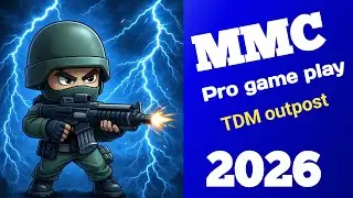 Minimilitia classic Outpost map TDM mode / mini militia Sniper loadout highlights video 