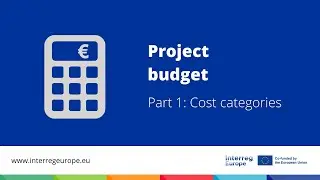 Project budget - Part 1: Cost categories