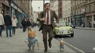 Cat & Mouse Fun with Mr. Bean 😂🐱🐭 | Comedy Short | Maddy's Entertainment