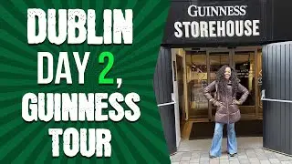 Dublin, Ireland Day 2|Guinness Storehouse Tour, Teeling Distillery, & Temple Bar| Travel with Tani