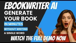 eBook Writer AI Review - Best AI to Write Your eBook & Profit! 💸