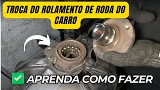 Veja como é feita a troca do rolamento de roda do carro!