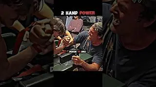 🔥💪DEVON LARRATT VS STRONGEST BRO 2 HAND ARM WRESTLING #sports #trending