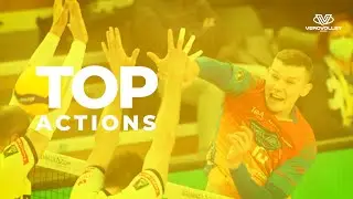 Monster attacks and blocks by Vlad Davyskiba vs Trento