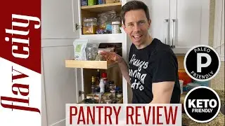Essential Pantry Items For A Paleo & Keto Kitchen - Pantry Tour