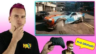 Профессиональный дрифтер дрифтует в Cyberpunk 2077?