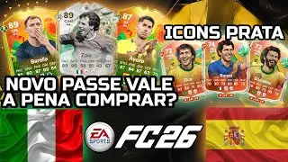 3&ordm; Temporada! Vale a Pena Comprar o Novo Passe? Com Zola, Barella, os Novos Icons Prata no EA FC 26
