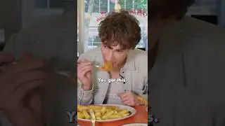 American tries Classic British Fish Shop for the first time!