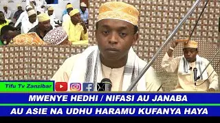 MADA ;MWENYE HEDHI / NIFASI AU JANABA  AU ASIE NA UDHU HARAMU KUFANYA HAYA.