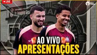 AO VIVO 🔴 TREINO ABERTO DO CORINTHIANS + APRESENTA&Ccedil;&Atilde;O DO ALLAN E ZAKARIA LABYAD