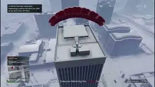 GTA online parachute fail