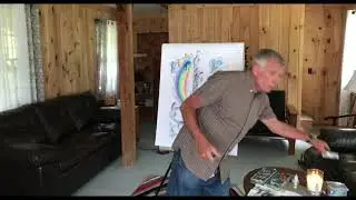 Вводное видео к видео о Колине Холле, экстрасенсе и художнике.
