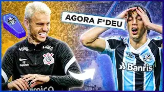 TORCIDA do CORINTHIANS preparando CAIXÃO para o GRÊMIO!