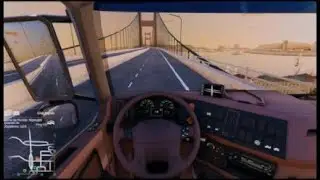 Camiao sem atrelado a vergar ponteiro na ponte!! #truck #cami&atilde;o #ponte #scania 