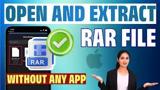 Как открыть и распаковать RAR-файл на iPhone | Распаковка RAR-файла на iPhone #ExtractRAR #iPhone...