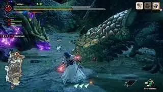 Magnamalo vs Bazelgeuse turf war - Monster Hunter Rise