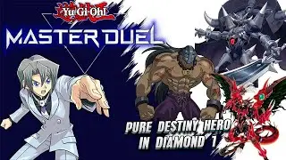 Yu-Gi-Oh! Master Duel - Pure DESTINY HERO in Diamond 1.