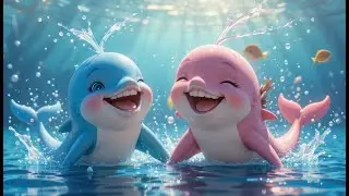 Dancing with Dolphins &ndash; Joyful 3D Animated Ocean Rhyme for Kids