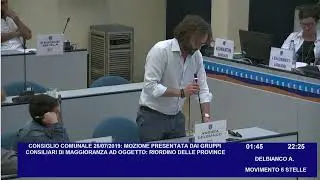 Seduta Consiliare Comune di Riccione del 25.07.2019