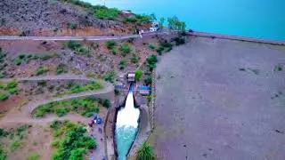 beautiful view kohat kohat dam view kohat dam drone view