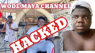 Wode Maya channel has been HACKED @wode Maya @misstrudyy