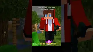 Body swap with JJ'sister #minecraft #memes #minecraftedit #edit #trollface