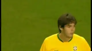 Brazil - Wales / Friendly 2006 (Kaka, Ronaldinho, Giggs, Bale, Marcelo, Bellamy, Baptista, Robinho)