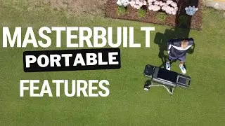 Take it ANYWHERE 🔥🔥🔥 Masterbuilt Portable bbq turns up and features at tennis!