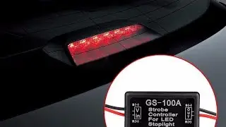 ✔✔✔ Flash Strobe Controller GS-100A КОНТРОЛЛЕР СТОП СИГНАЛА + СТРОБОСКОП ✔✔✔