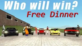 Garry's Mod Drag Racing - Funny Moments