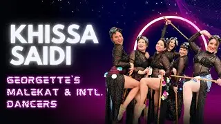 khissa Saidi  with Malekat & Intl. Dancers at Bellydancer of The Universe, Los Angeles 2024