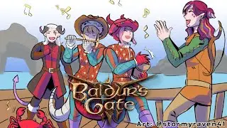 Two Bards, a Ranger and a Warlock Walk Into a Trap. Baldur's Gate 3 W/Doppio Pomu & Rosemi