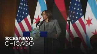 Former Vice President Kamala Harris attends Chicago's MLK Breakfast