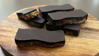 Dark Chocolate Date & Nut Bars
