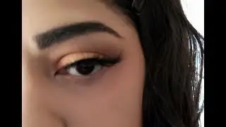 Very simple spotlight eye makeup | Beginner friendly