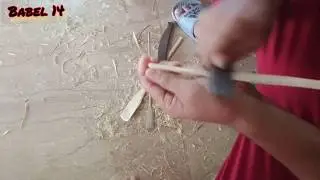 How to make Bamboo Spoon at home.