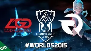 Origen xPeke Orianna Quadra Kill - LGD vs OG - LoL 2015 World Championship