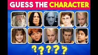 Can You Guess These Harry Potter Characters in 3 Seconds? | #samradni @UnlockGeniusMinds