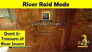 ASSASSIN'S CREED VALHALLA Treasure of River SEVERN Find Saint George Legendary Armor  Part 20 #games