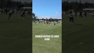 SAINTS TRAINING CAMP DAY 4: SPENCER RATTLER TO CHRIS OLAVE