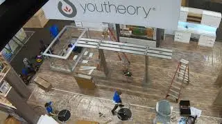 Youtheory Booth Build - Natural Products Expo West