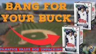 BEST VALUE IN MLB TOPPS SERIES 1 - FANATICS EXCLUSIVE VALUE BOX
