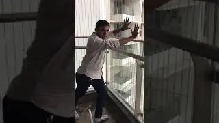 Invisible grill for balcony /8788987473