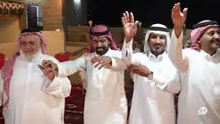 تكريم الشاعر محمد ربيعان الجريشي من أعيان قبائل بلي على شرف الشيخ سليمان بن رفادة شيخ شمل قبائل بلي