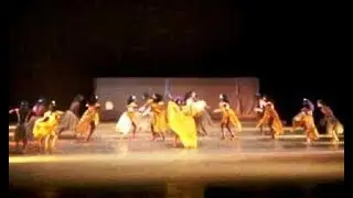 BALLET FOLKLÓRICO DE ORIENTE. OCHUN AGUENI Y ARA OKO. SANTIAGO DE CUBA.