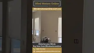 Motorised blinds with BlindMotorsOnline. #BlindMotorsOnline #MotorisedBlinds #DIYBlinds  #home