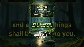 5 HOUR Bible Verses for Sleep: Financial Provision & Peace (Scriptures + Peaceful Rain Sounds)