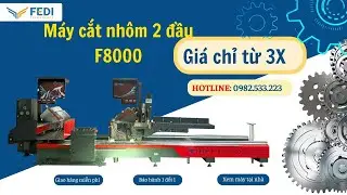M&Aacute;Y CẮT NH&Ocirc;M 2 ĐẦU F8000 | FEDI VIỆT NAM